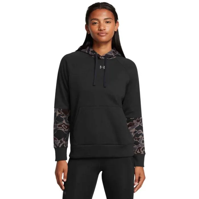 Under Armour Women's UA Rival Fleece Block Hoodie