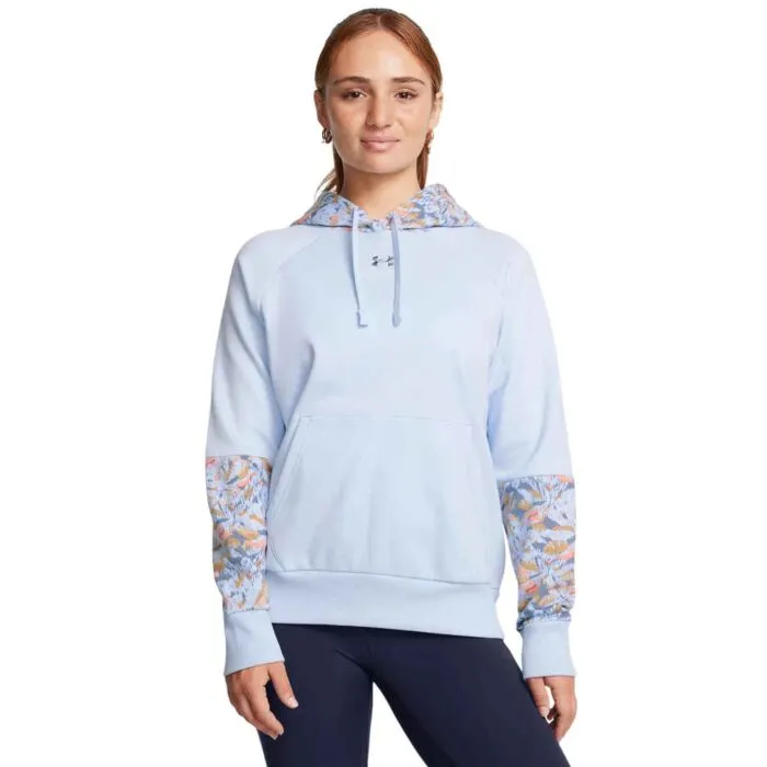 Under Armour Women's UA Rival Fleece Block Hoodie