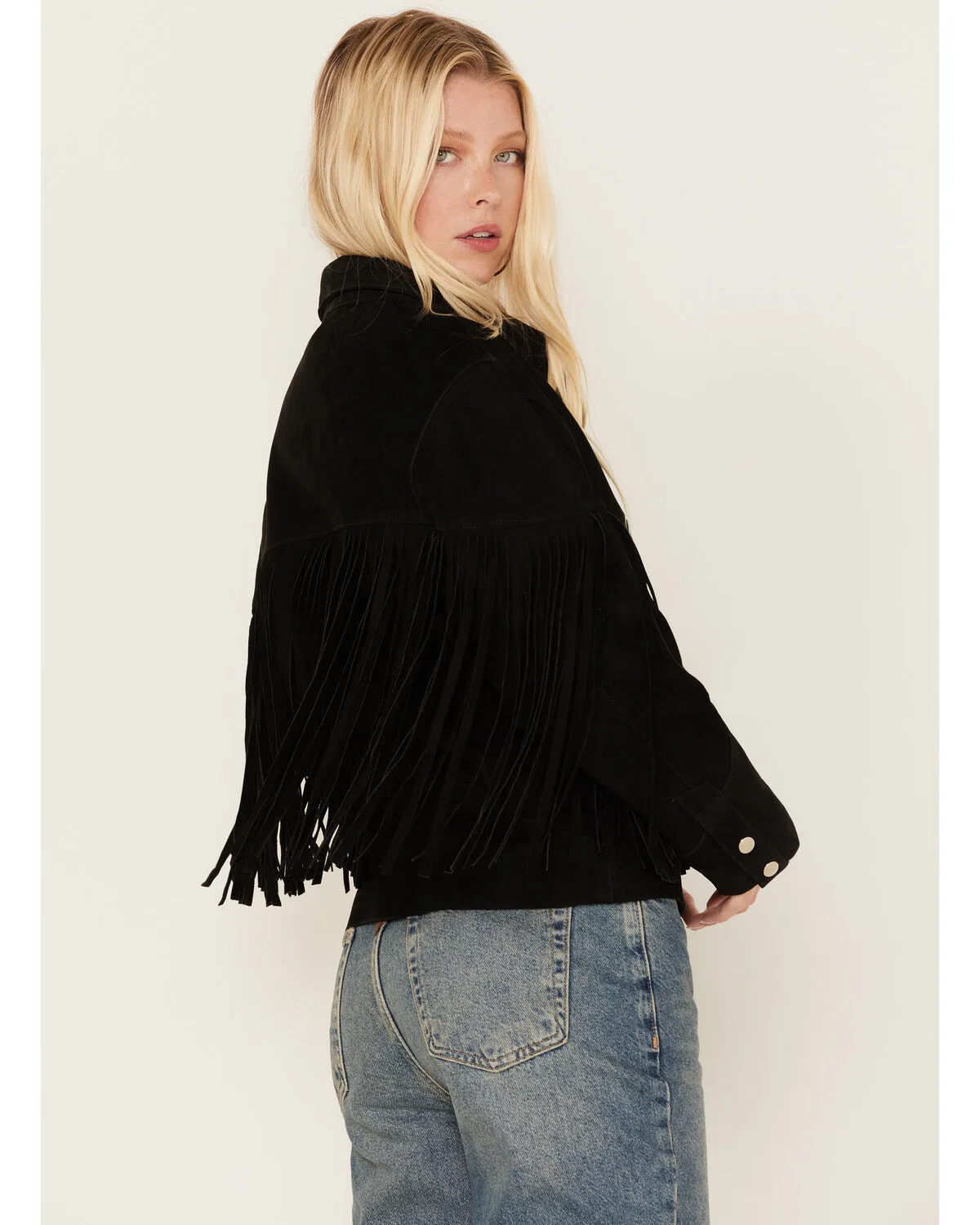 Understated Leather Women's Howling Moon Fringe Jacket