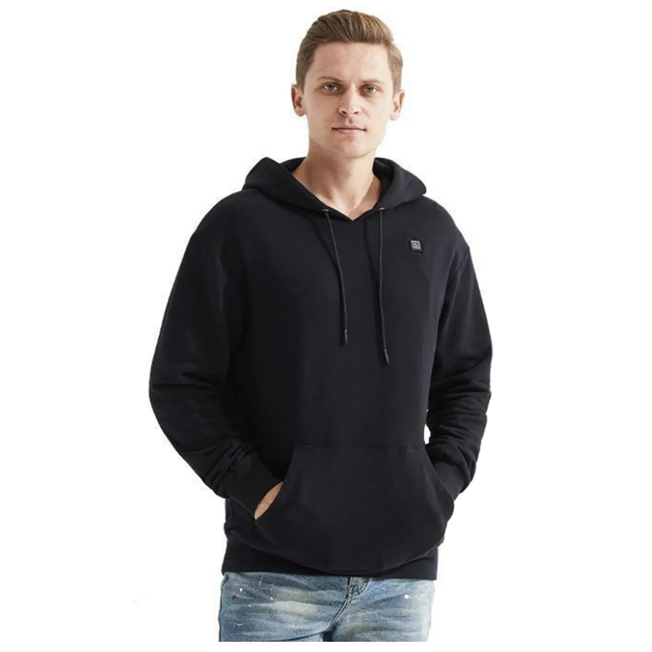 USB-Heated Pullover Hoodie (Requires Power Bank)