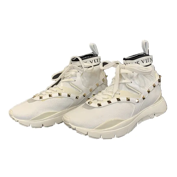 Valentino white rockstud New York limited edition trainers