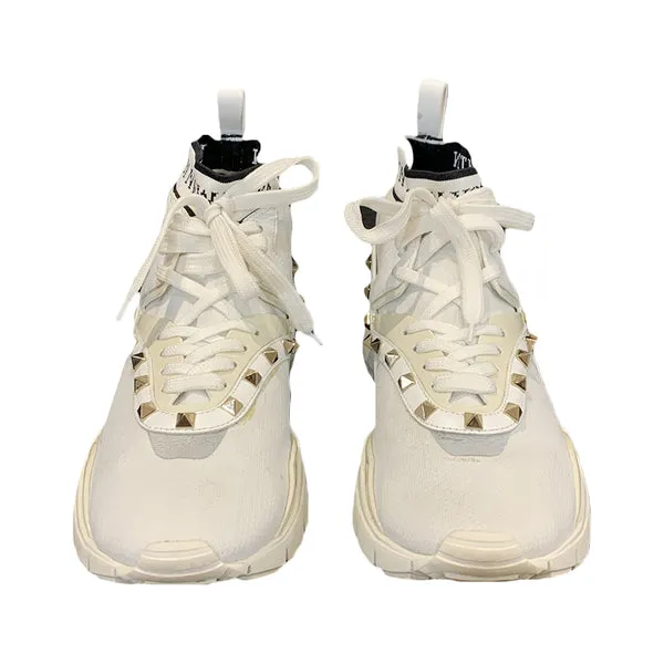 Valentino white rockstud New York limited edition trainers