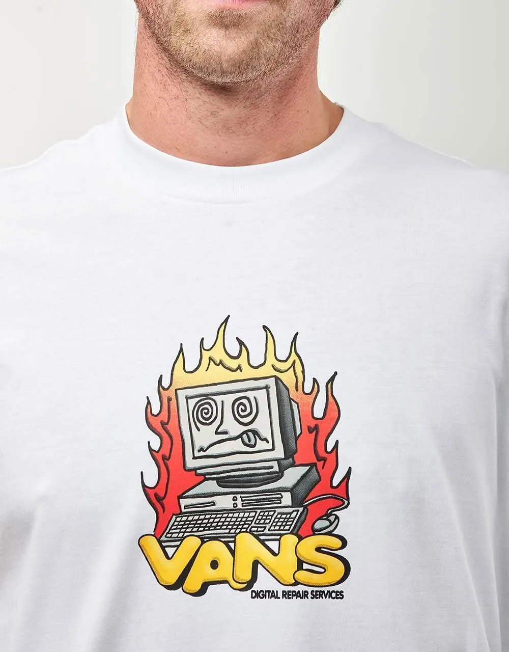 Vans Digital Repair T-Shirt - White