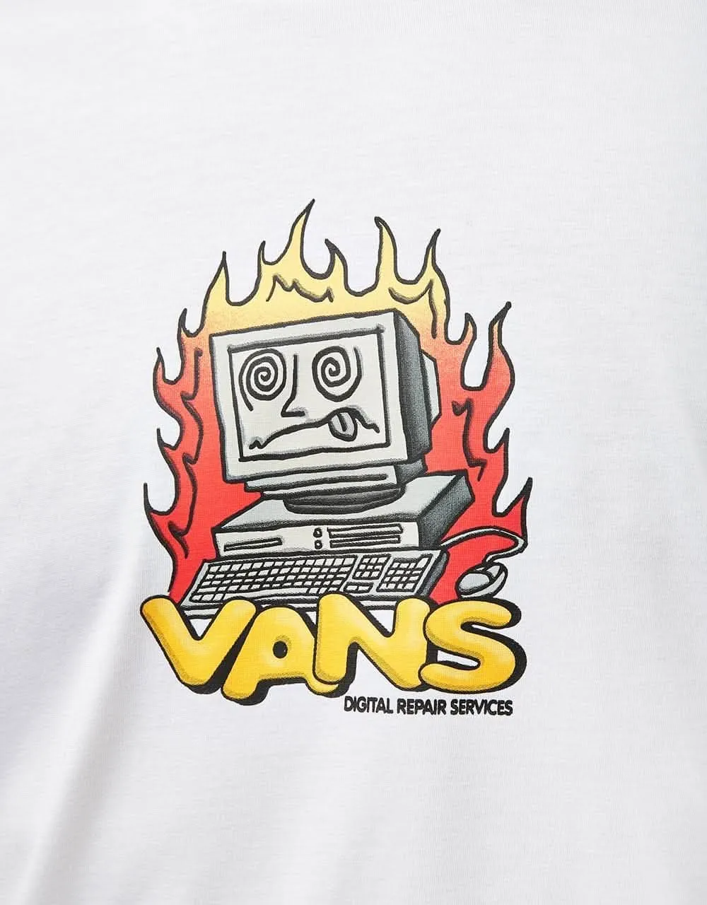 Vans Digital Repair T-Shirt - White