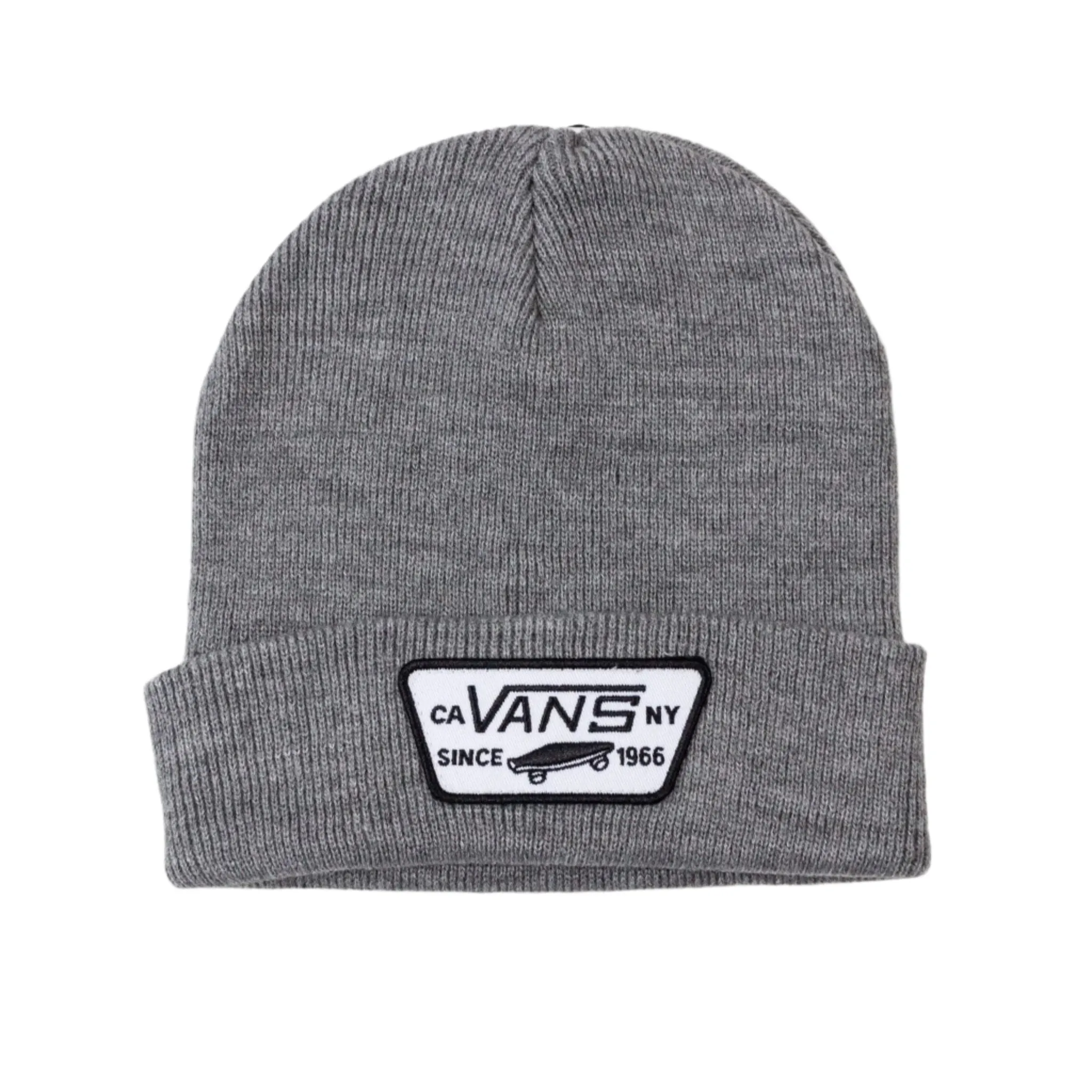 Vans Milford Beanie - Heather Grey exclusive at Remix