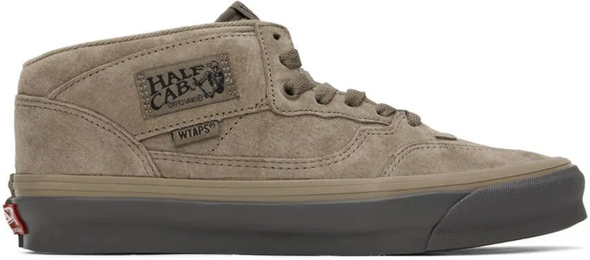 Vans Taupe WTAPS Edition OG Half Cab LX Sneakers