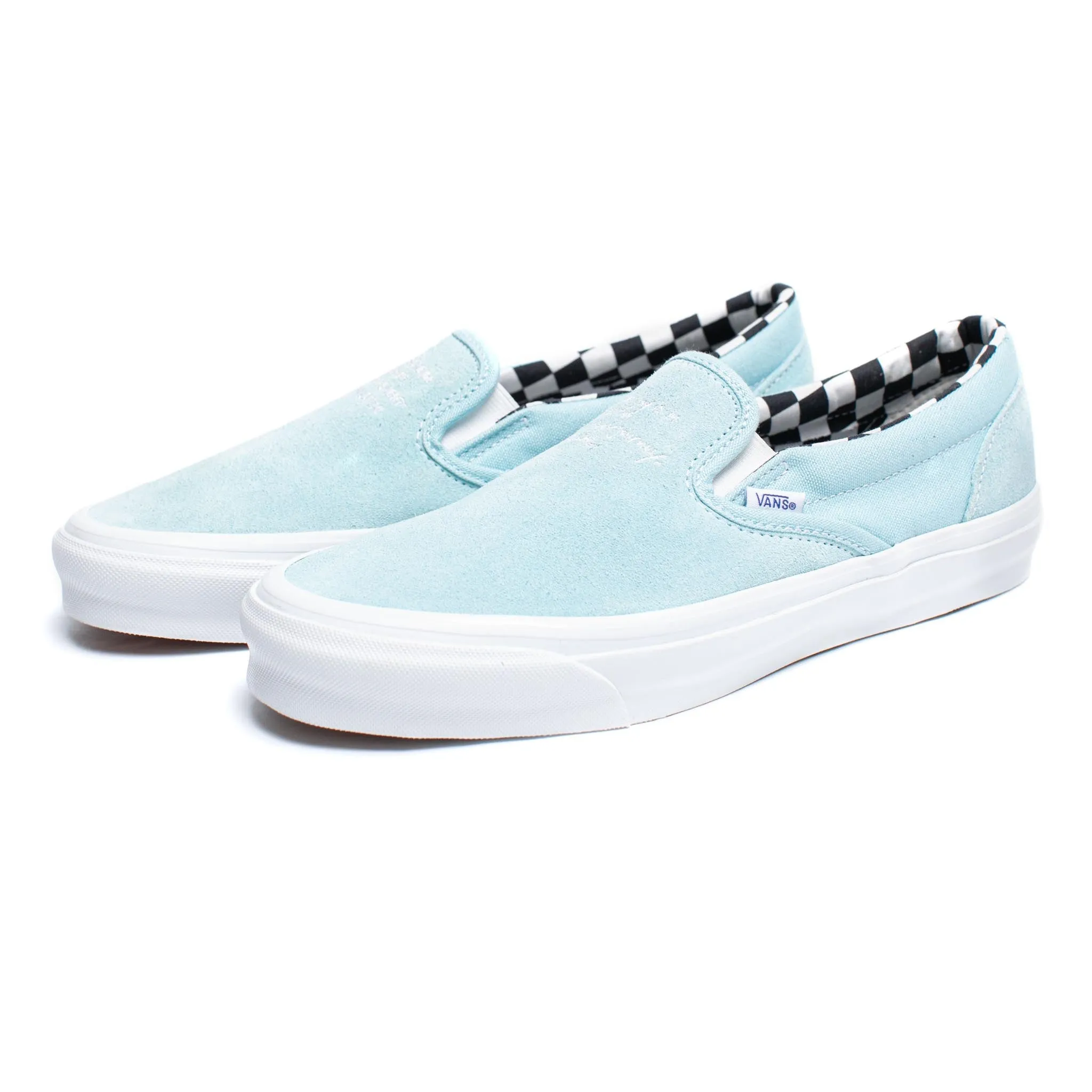 Vans Vault x Ray Barbee OG Classic Slip-On LX Light Blue