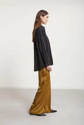 Viscose palazzo trousers