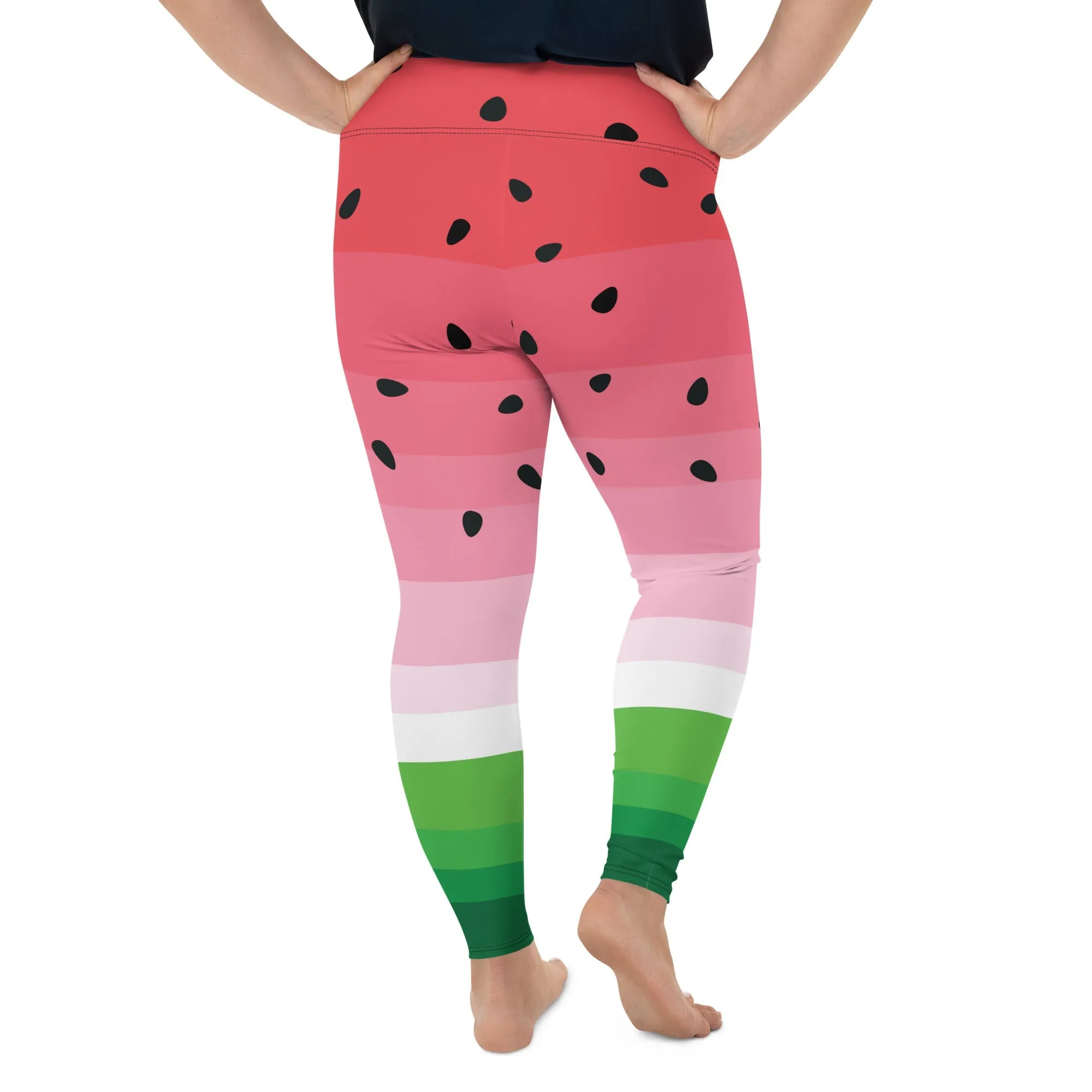 Watermelon Plus Size Leggings