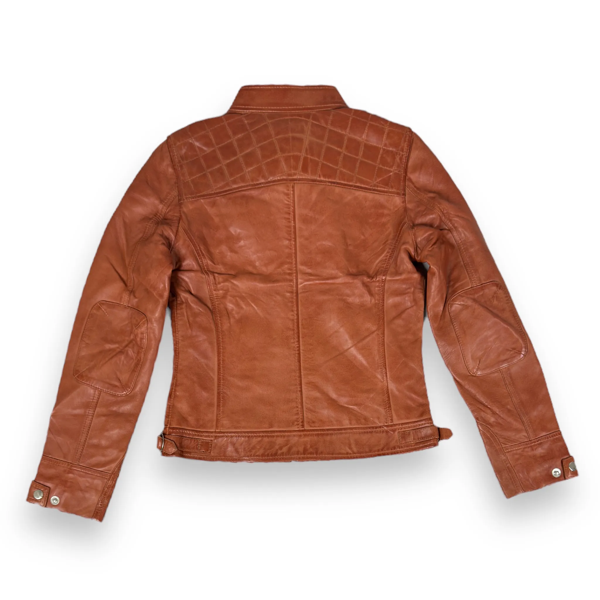 Women's Diamond One Leather Jacket - Daniel's Leather