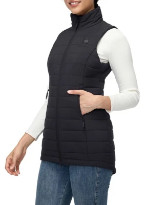 Women's Ororo Tribeca 4-Zone Heated Long Vest