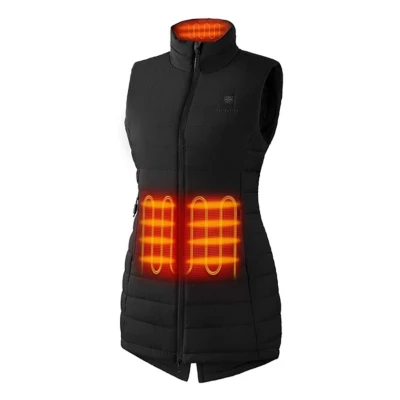 Women's Ororo Tribeca 4-Zone Heated Long Vest