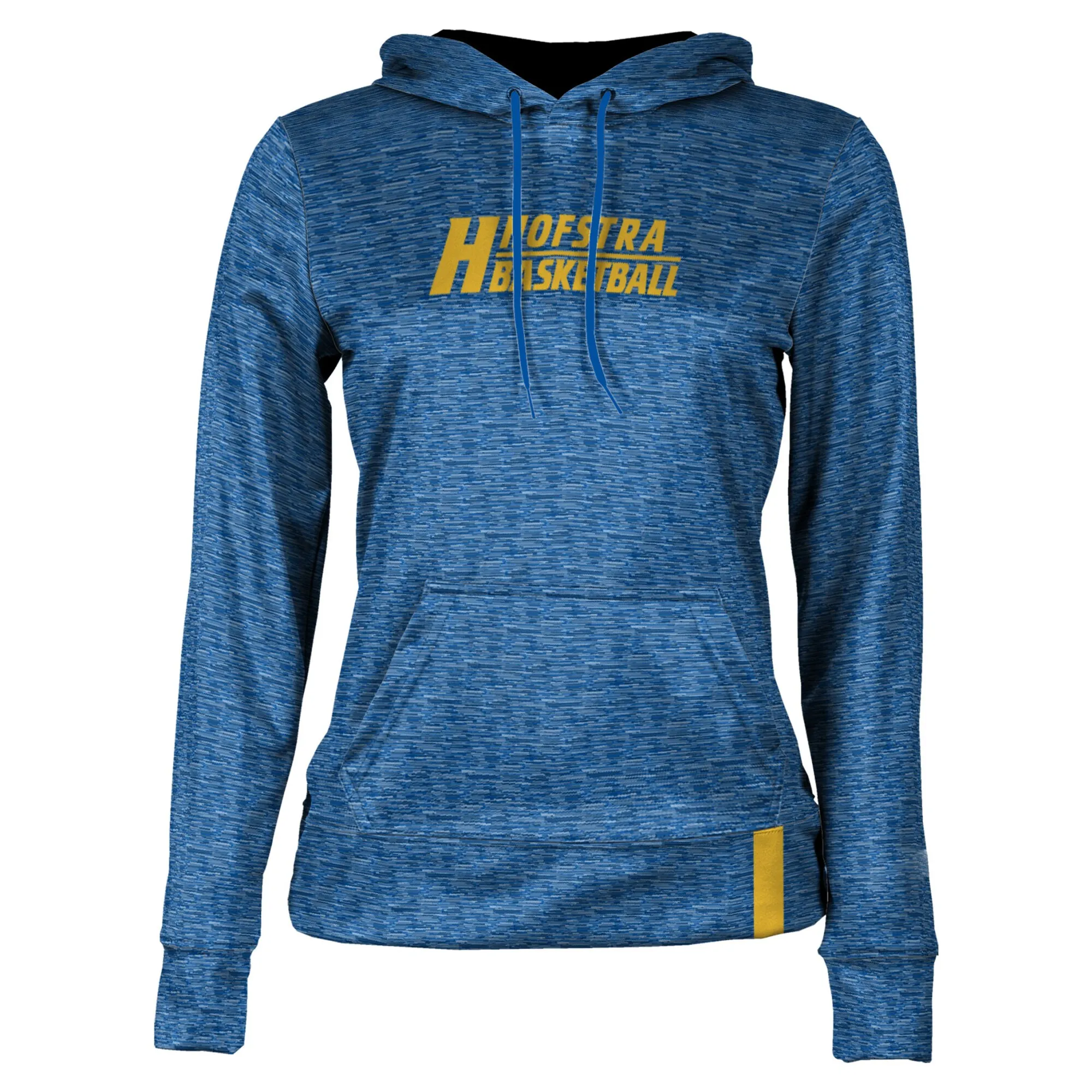 Women's Blue Hofstra University Pride Basketball Pullover Hoodie