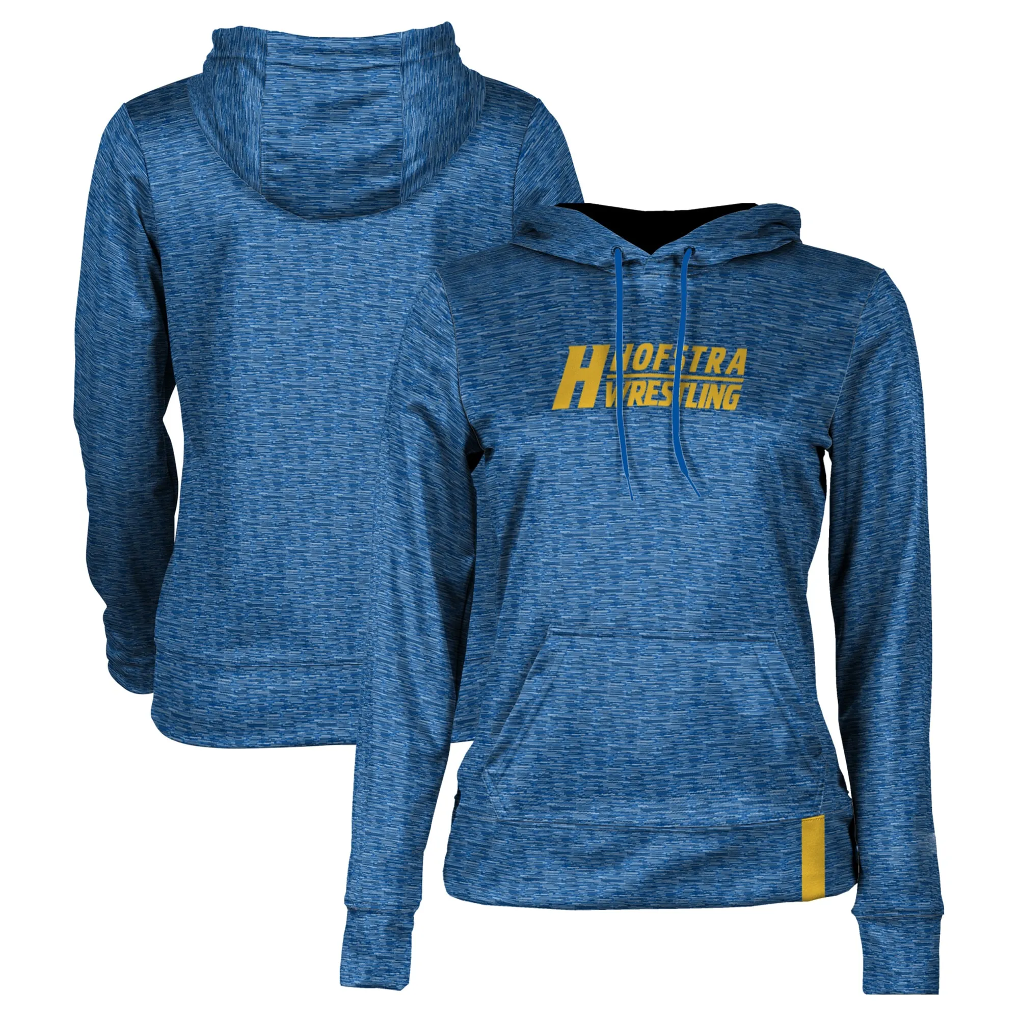 Women's Blue Hofstra University Pride Wrestling Pullover Hoodie