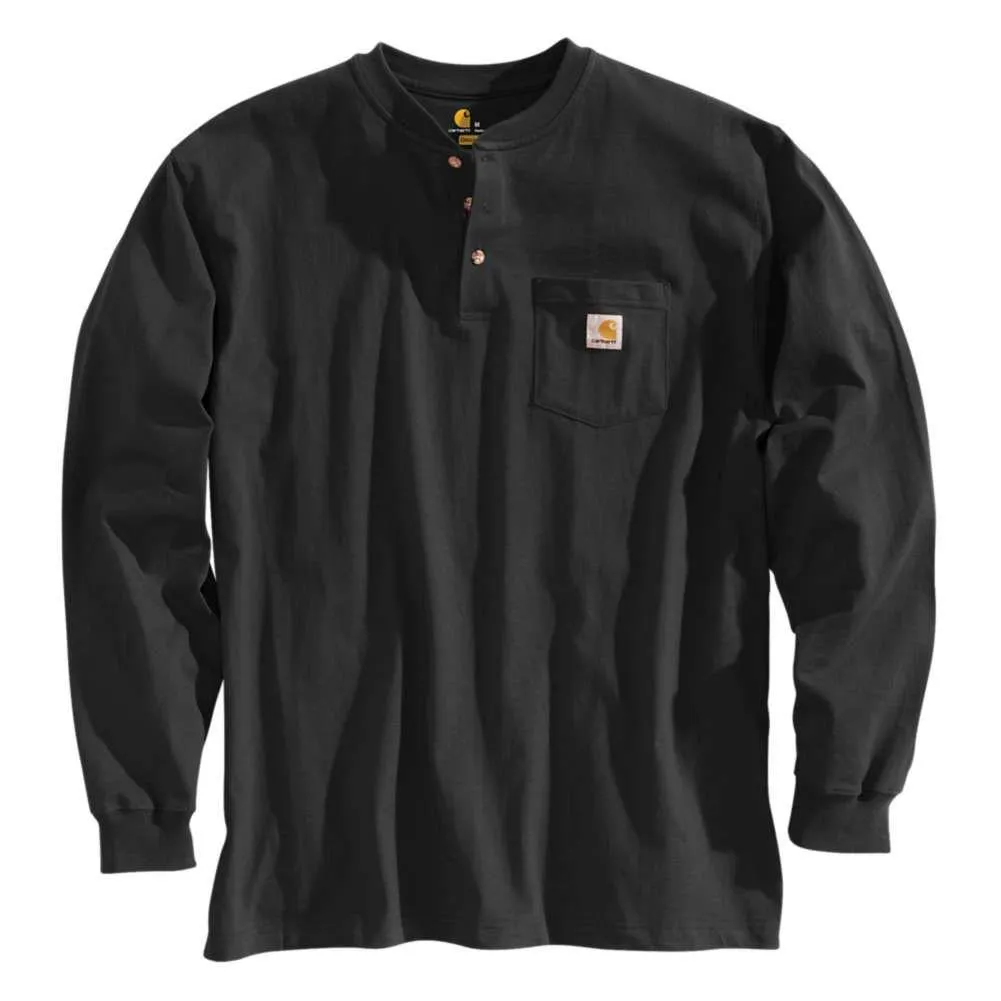 Workwear Long Sleeve Henley - TALL - K128TALL