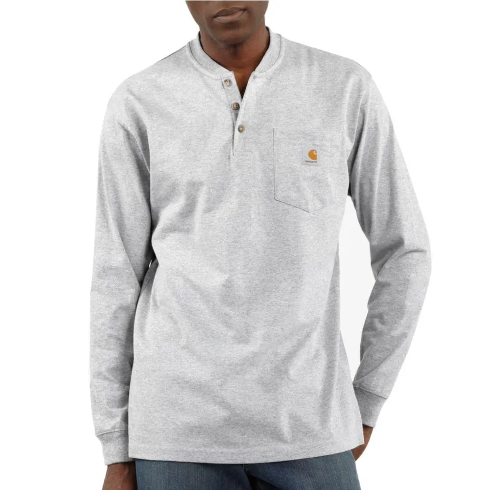 Workwear Long Sleeve Henley - TALL - K128TALL