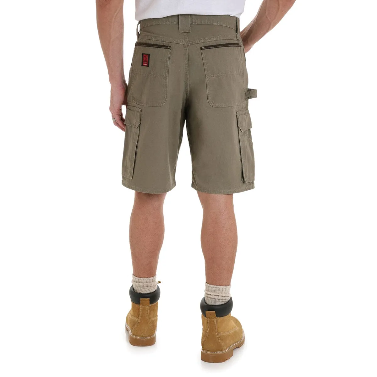 Wrangler Riggs Workwear Ripstop Ranger Cargo Shorts, Bark