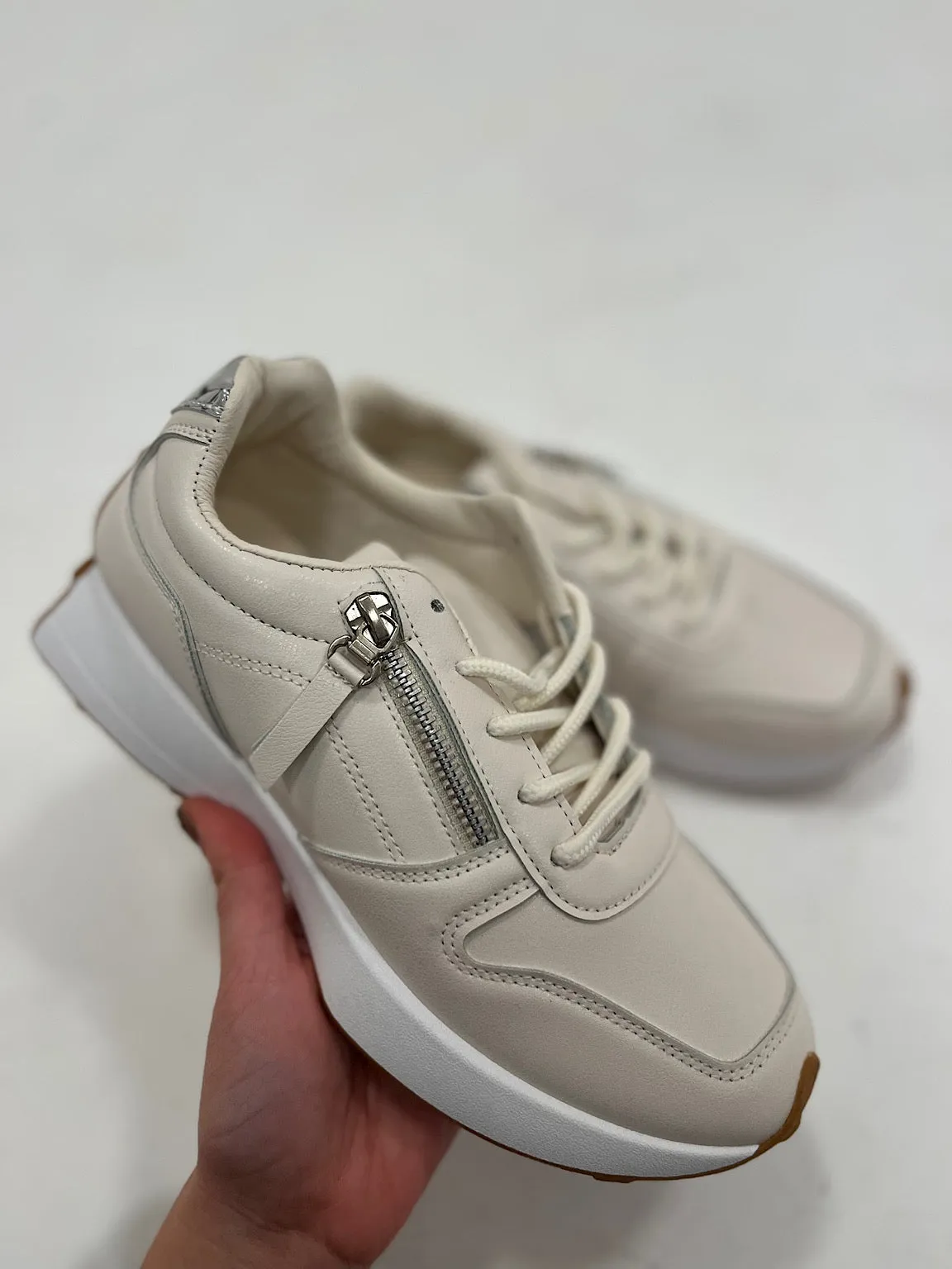 Zip Detail Trainers