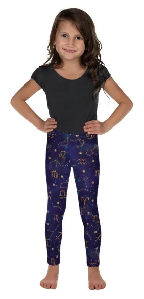 Zodiac Signs Kid's Leggings