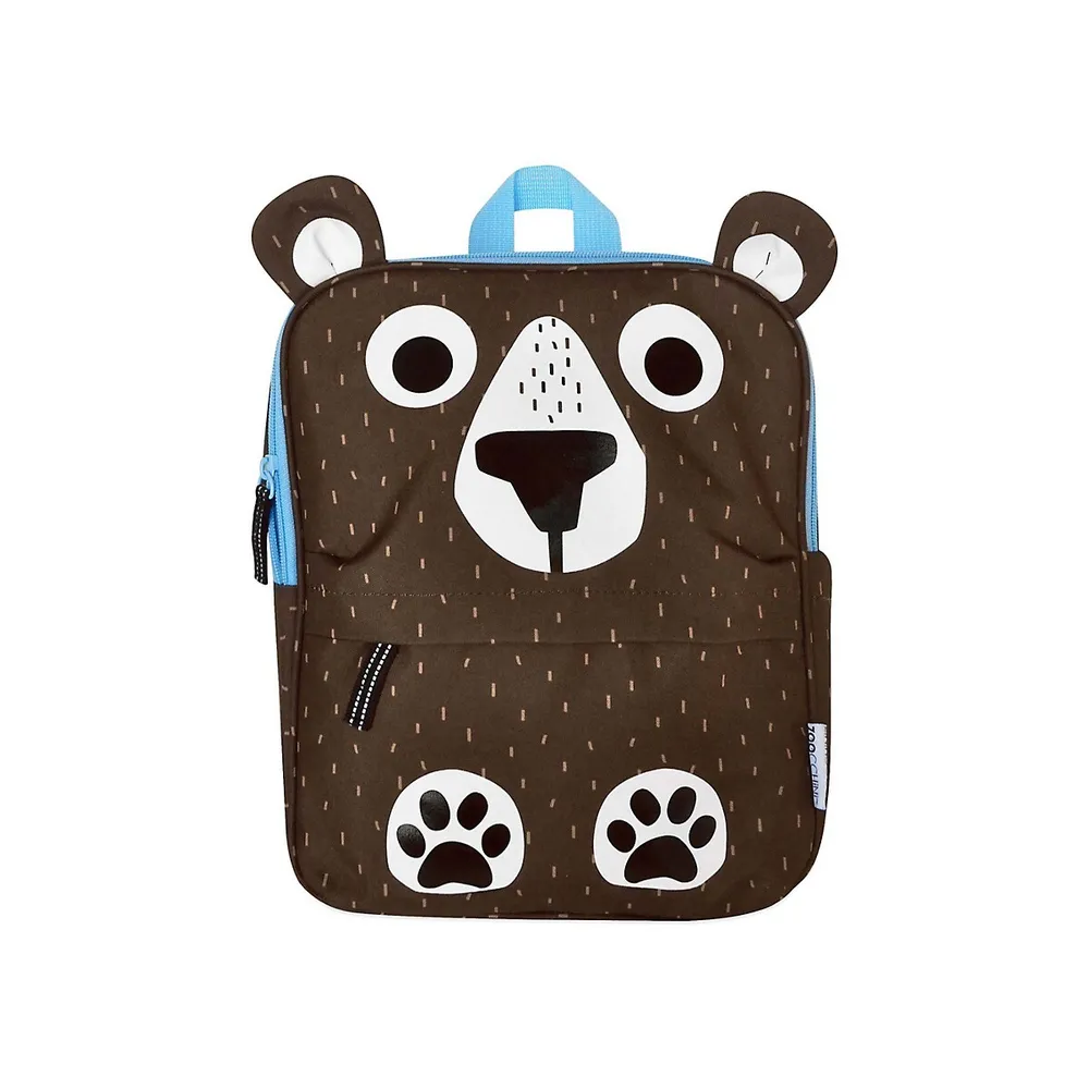 ZOOCCHINI Kid's Everyday Square Backpack - Bosley The Bear