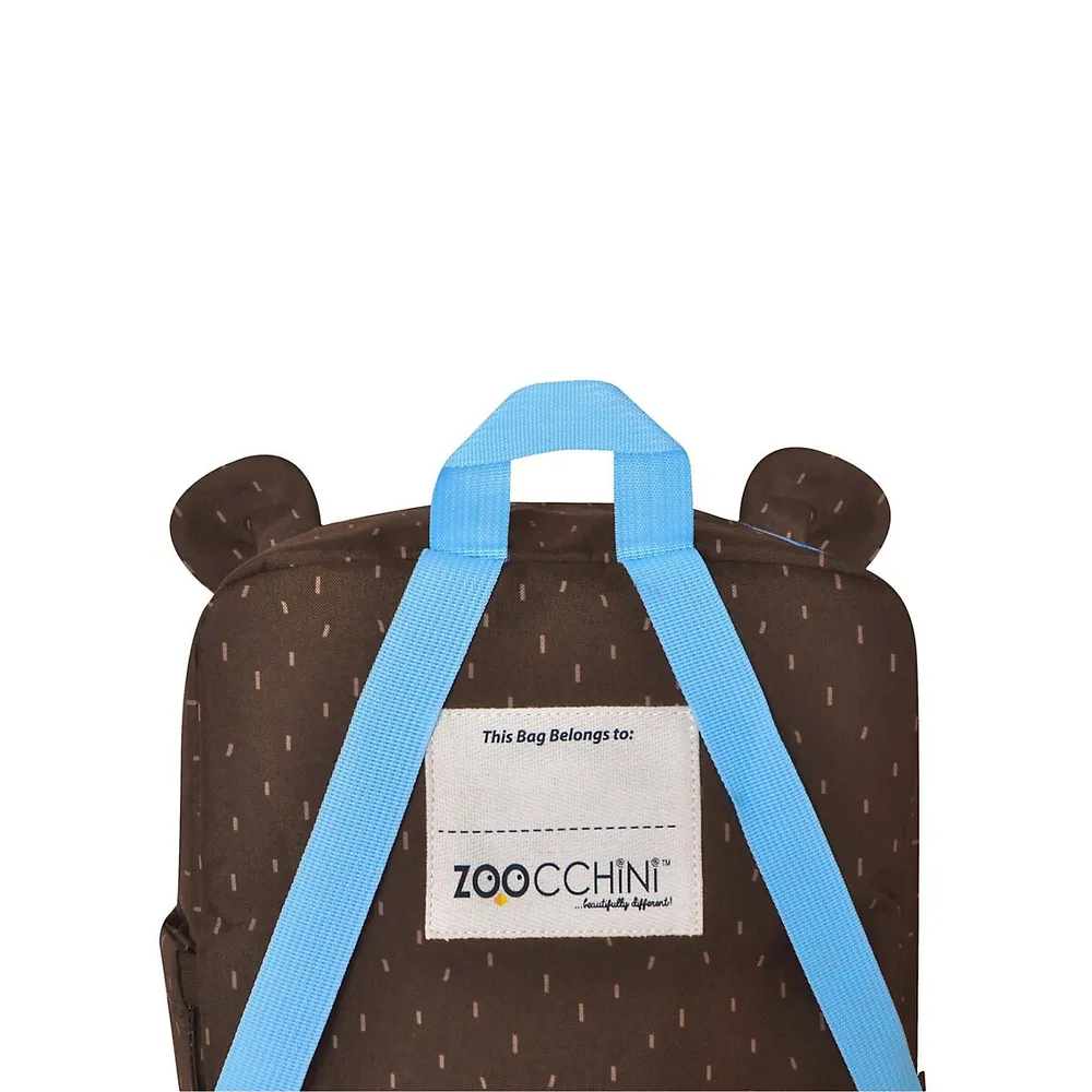 ZOOCCHINI Kid's Everyday Square Backpack - Bosley The Bear